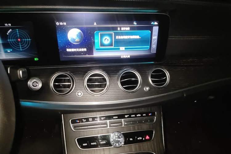 Used Mercedes-Benz E-Class 2020 Restyled E 300 L Sporty and Stylish Edition Audio And AC Panel