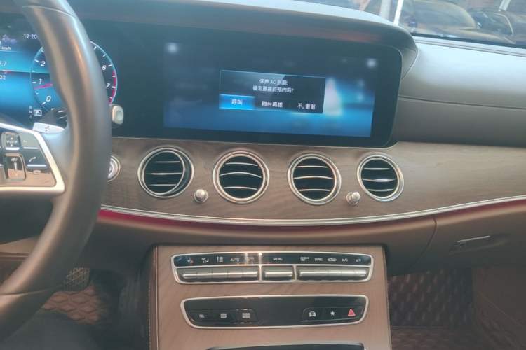Used Mercedes-Benz E-Class 2020 E 300 L Luxury Model Audio And AC Panel