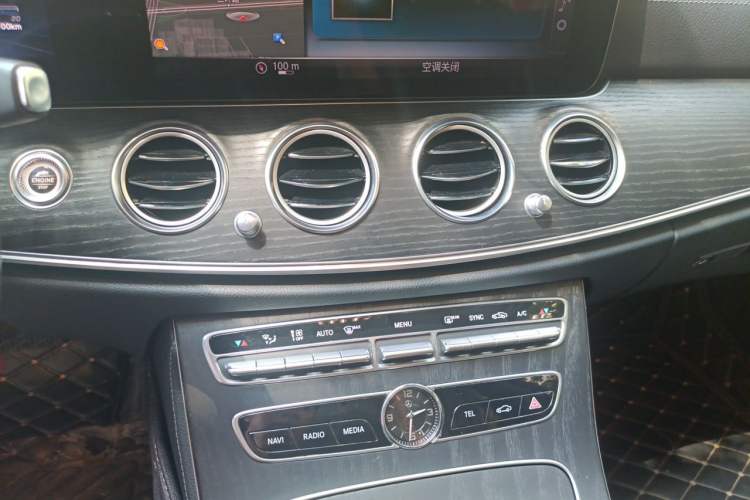 Used Mercedes-Benz E-Class 2020 E 300 L Sport Luxury Edition Audio And AC Panel