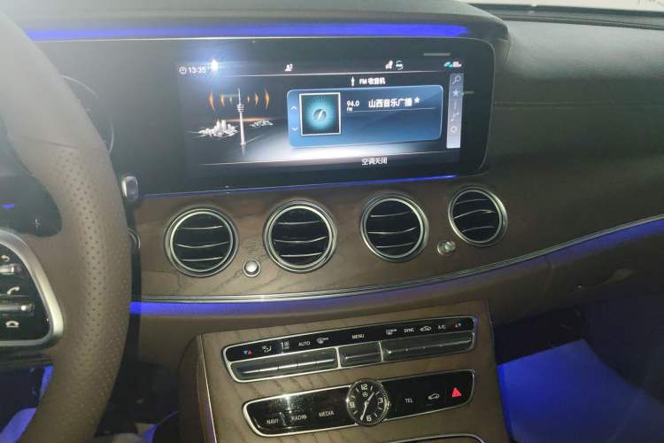 Used Mercedes-Benz E-Class 2020 Facelift E 300 L Stylish Edition Audio And AC Panel