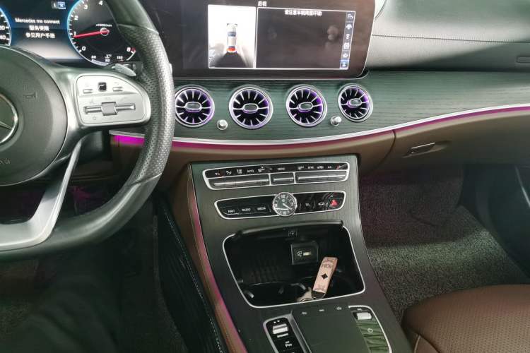 Used Mercedes-Benz E-Class 2020 E 300 L Sporty and Stylish Model Audio And AC Panel