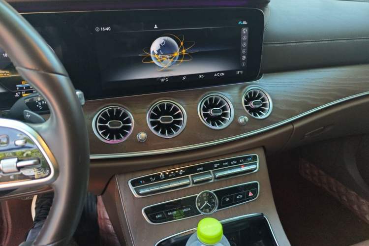 Used Mercedes-Benz E-Class 2020 Facelift E 300 L Stylish Edition Audio And AC Panel