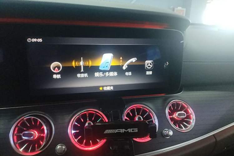 Used Mercedes-Benz E-Class 2020 Restyled E 300 L Sporty and Stylish Edition Audio And AC Panel