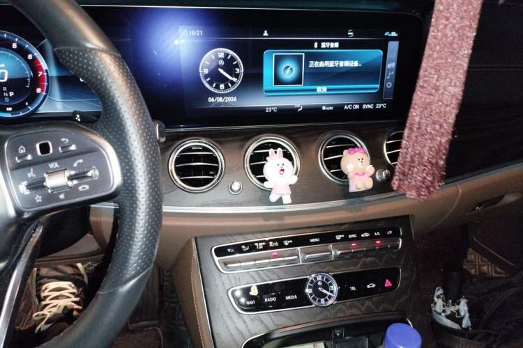 Used Mercedes-Benz E-Class 2020 E 300 L Sport Luxury Edition Audio And AC Panel