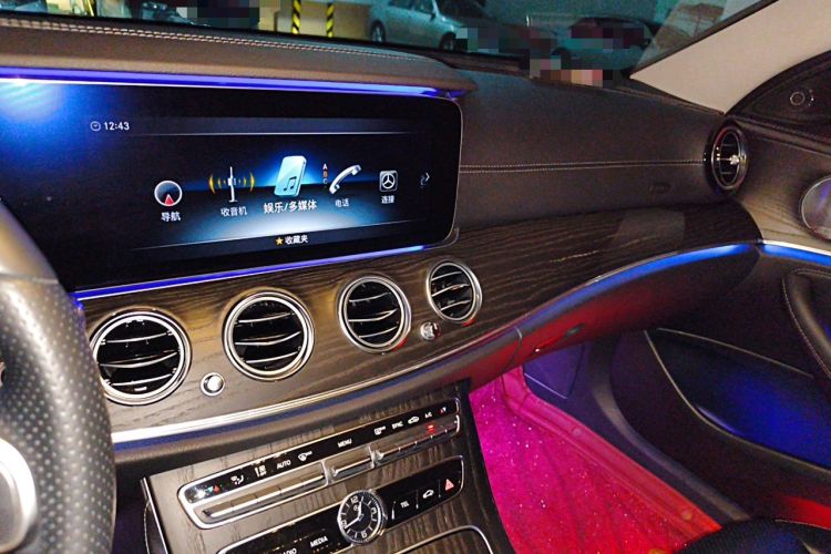 Used Mercedes-Benz E-Class 2020 E 300 L Sport Luxury Edition Audio And AC Panel