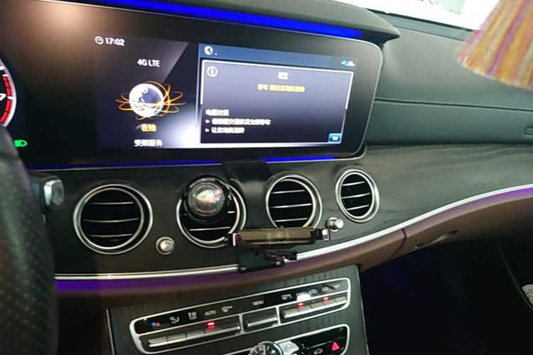 Used Mercedes-Benz E-Class 2020 Restyled E 300 L Sporty and Stylish Edition Audio And AC Panel