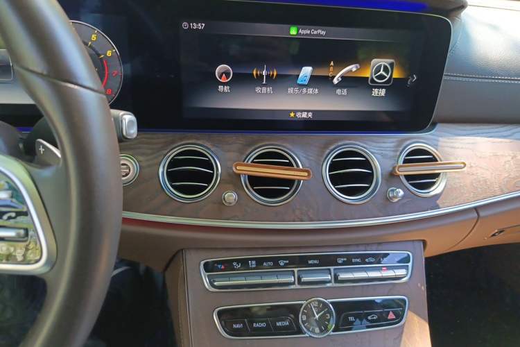 Used Mercedes-Benz E-Class 2020 Facelift E 300 L Stylish Edition Audio And AC Panel
