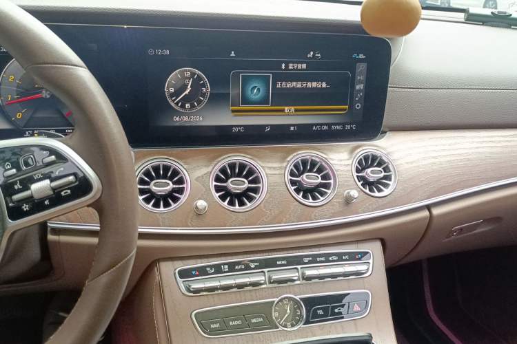 Used Mercedes-Benz E-Class 2020 Facelift E 300 L Stylish Edition Audio And AC Panel