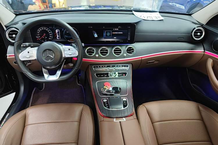 Used Mercedes-Benz E-Class 2020 E 300 L Sporty and Stylish Model Audio And AC Panel