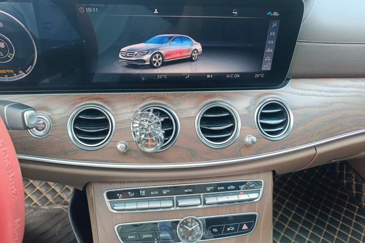 Used Mercedes-Benz E-Class 2020 Facelift E 300 L Stylish Edition Audio And AC Panel