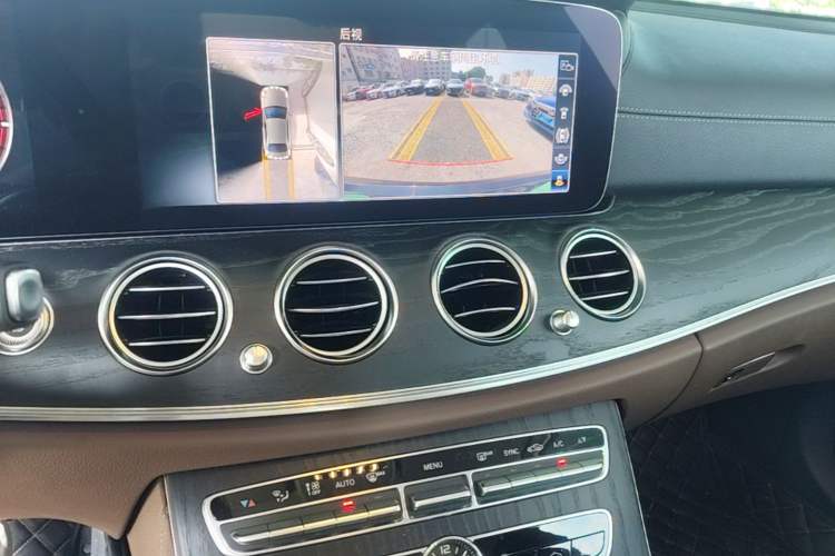 Used Mercedes-Benz E-Class 2020 E 300 L Sporty and Stylish Model Audio And AC Panel