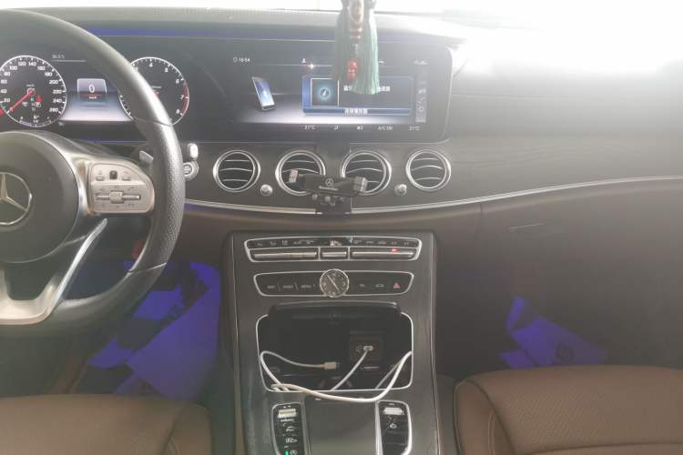 Used Mercedes-Benz E-Class 2020 E 300 L Sporty and Stylish Model Audio And AC Panel