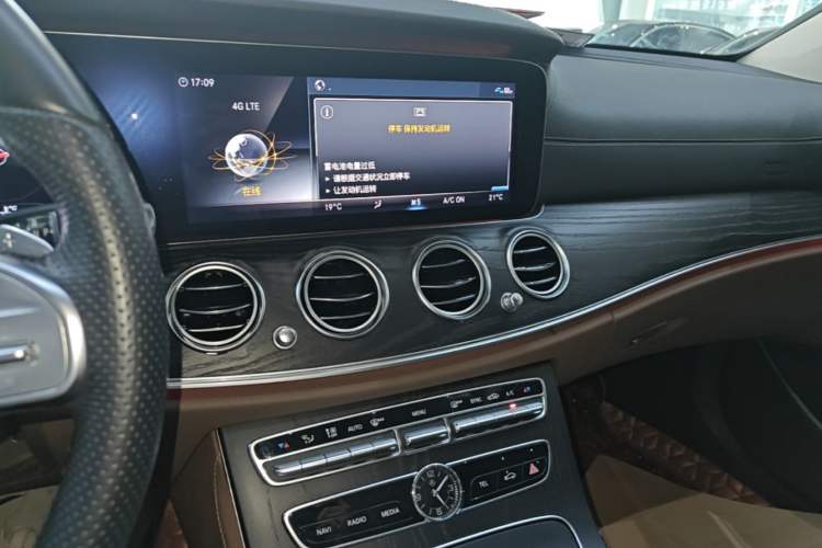 Used Mercedes-Benz E-Class 2020 E 300 L Sporty and Stylish Model Audio And AC Panel