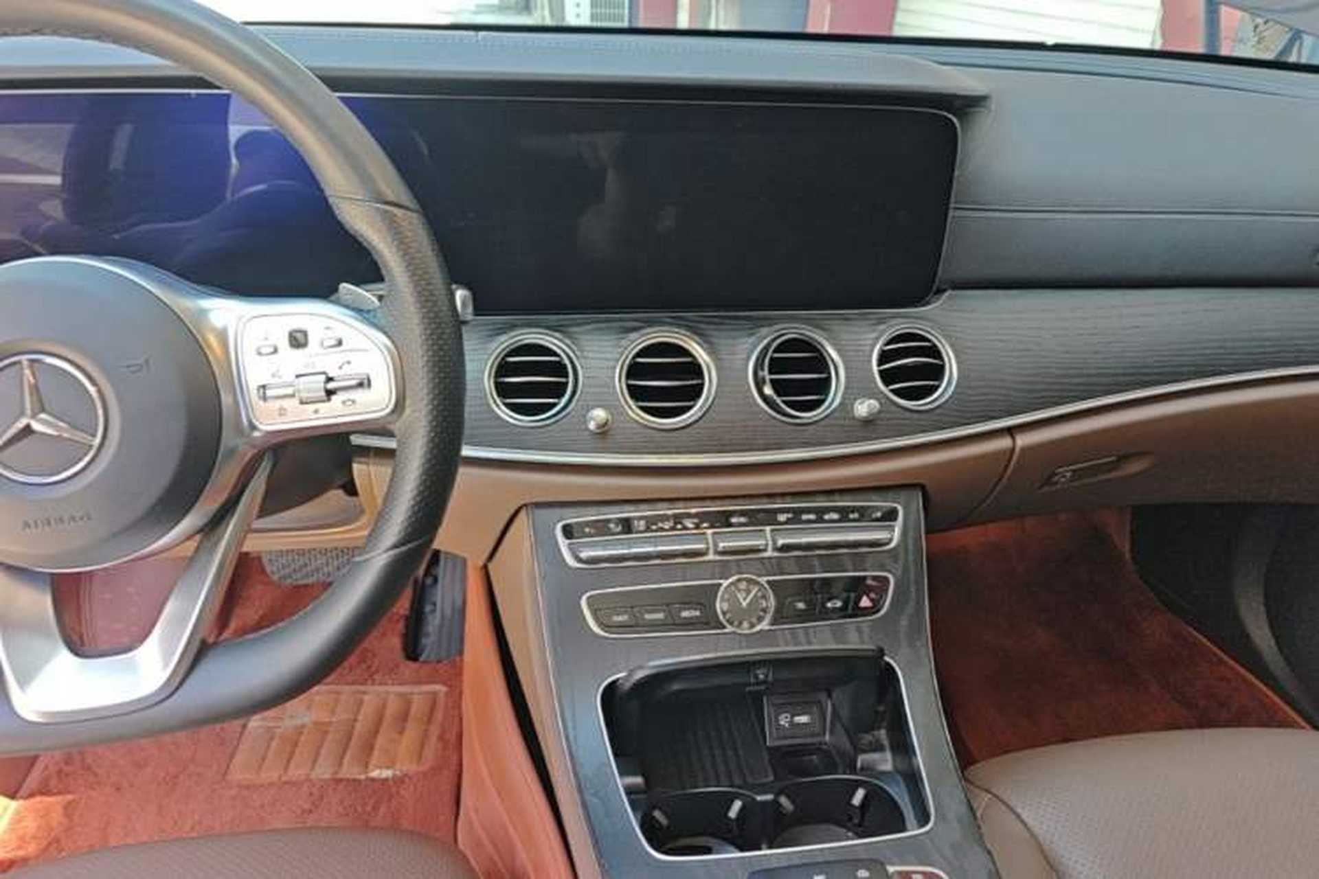 Used Mercedes-Benz E-Class 2020 E 300 L Sporty and Stylish Model Audio And AC Panel