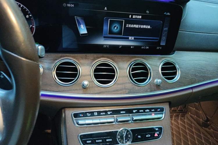 Used Mercedes-Benz E-Class 2020 E 300 L Stylish Model Audio And AC Panel