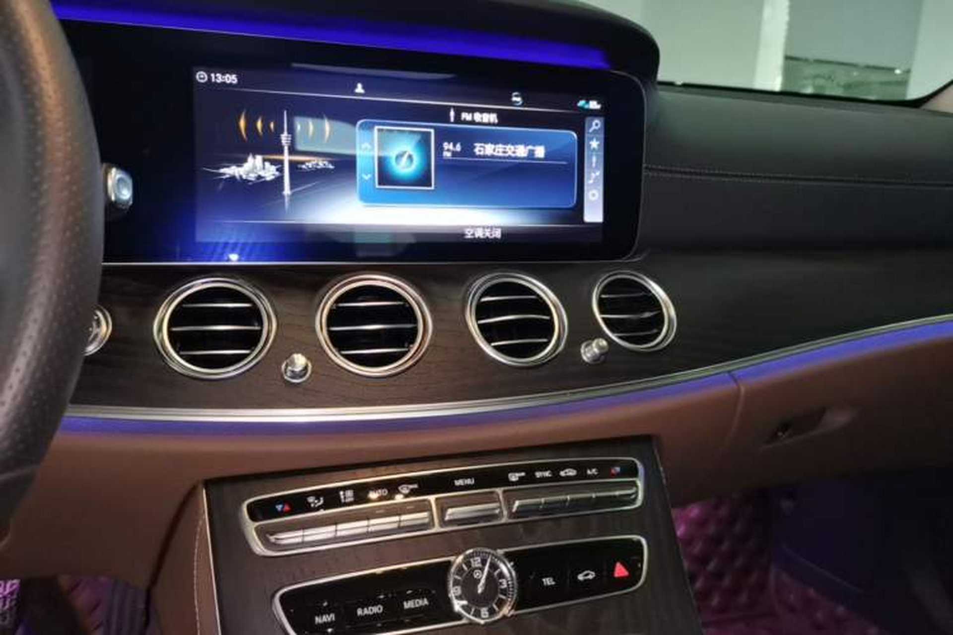 Used Mercedes-Benz E-Class 2020 E 300 L Sport Luxury Edition Audio And AC Panel