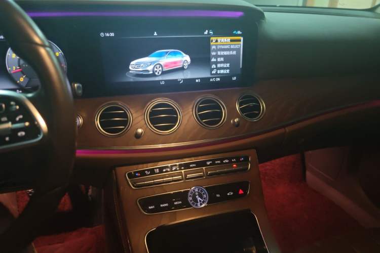 Used Mercedes-Benz E-Class 2020 Restyled E 300 L Exclusive Edition Audio And AC Panel