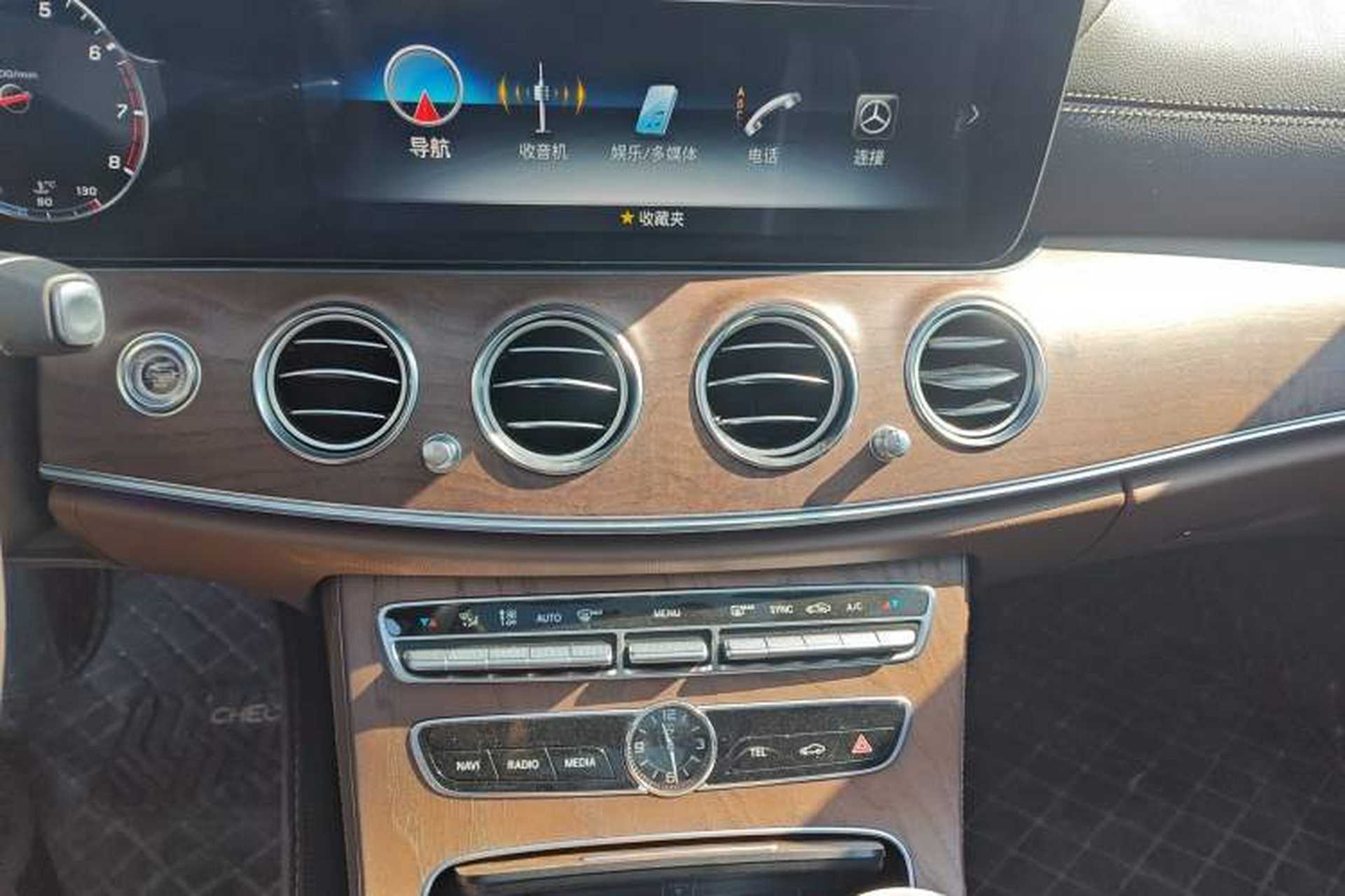 Used Mercedes-Benz E-Class 2020 Restyled E 300 L Exclusive Edition Audio And AC Panel