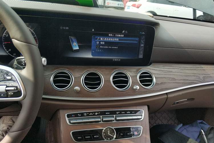 Used Mercedes-Benz E-Class 2020 Facelift E 260 L Audio And AC Panel