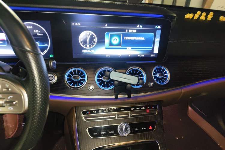 Used Mercedes-Benz E-Class 2020 Restyled E 300 L Sporty and Stylish Edition Audio And AC Panel