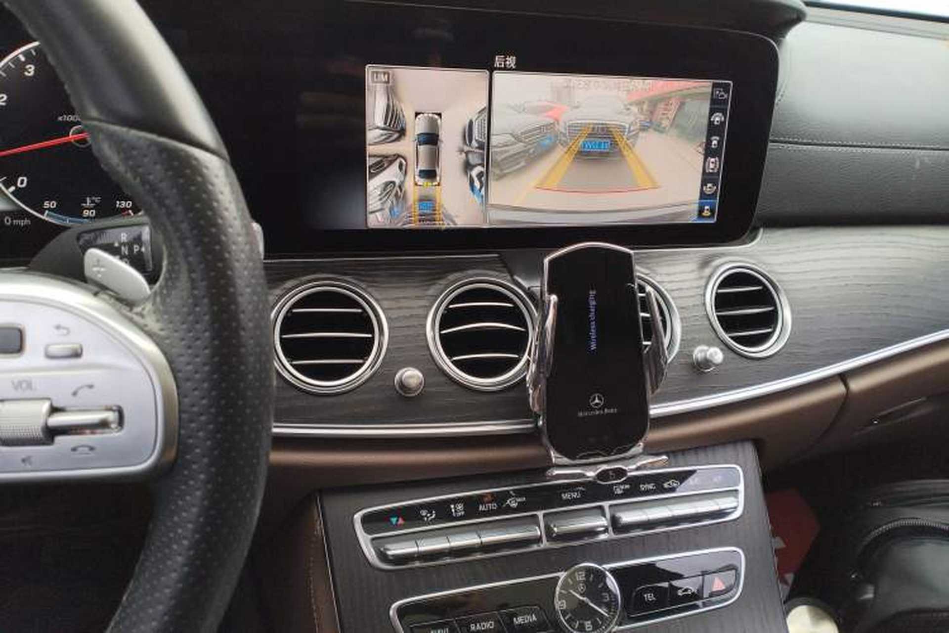 Used Mercedes-Benz E-Class 2020 E 300 L Sporty and Stylish Model Audio And AC Panel