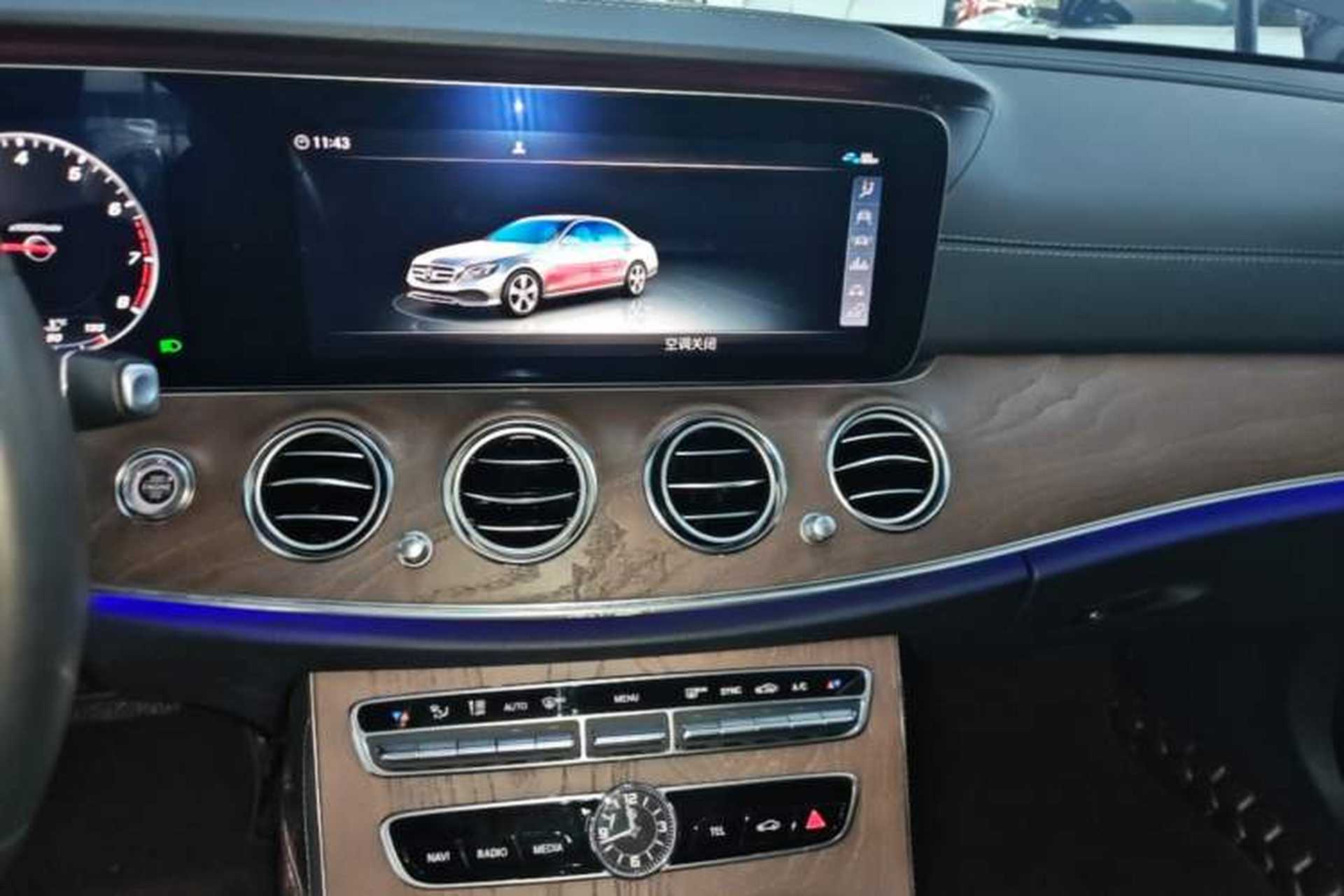 Used Mercedes-Benz E-Class 2020 Facelift E 300 L Stylish Edition Audio And AC Panel
