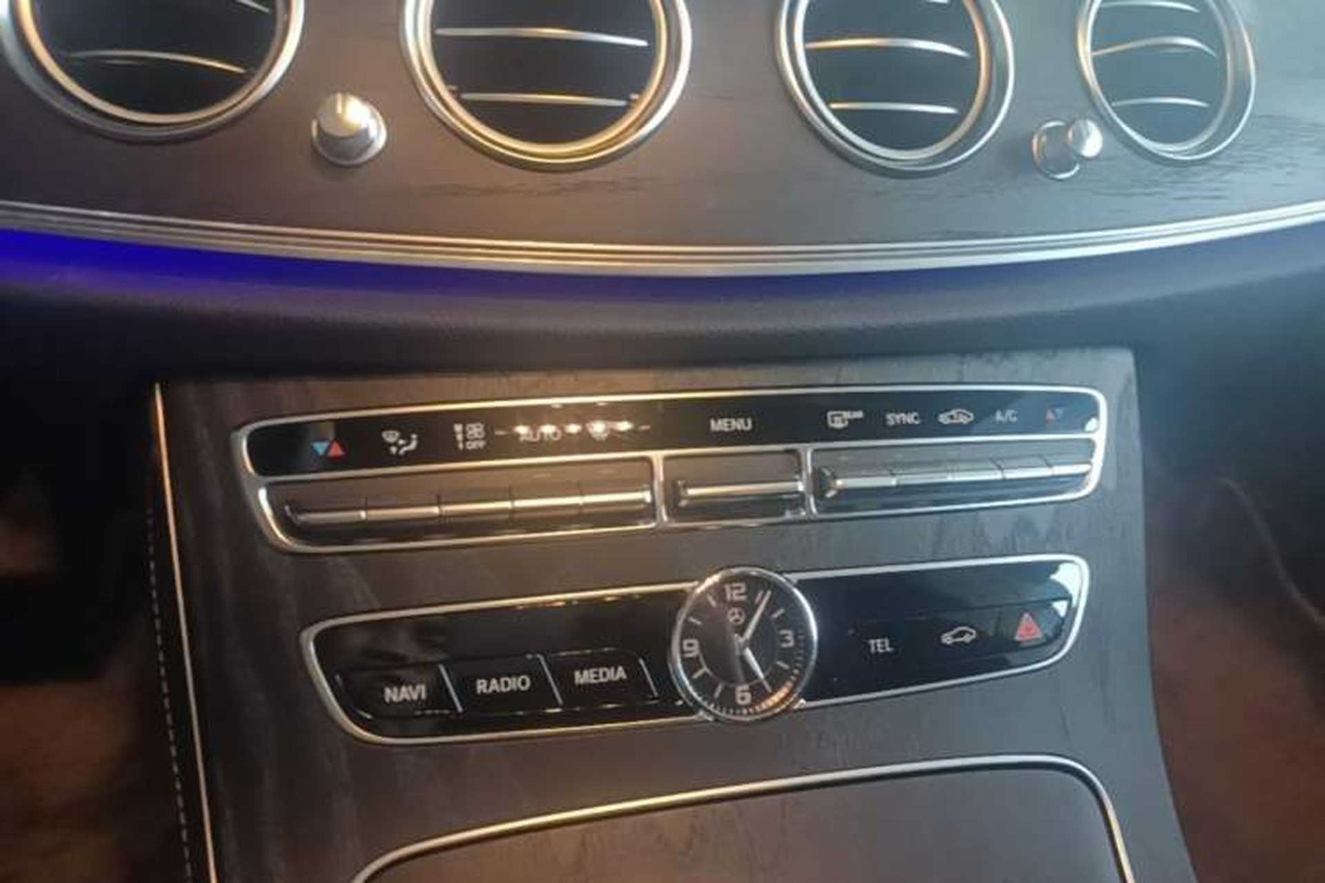 Used Mercedes-Benz E-Class 2020 Restyled E 300 L Sport Exclusive Edition Audio And AC Panel