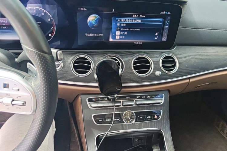 Used Mercedes-Benz E-Class 2020 Facelift E 260 L Sport Edition Audio And AC Panel