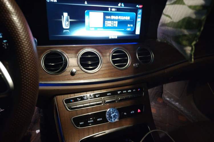 Used Mercedes-Benz E-Class 2020 E 300 L Stylish Model Audio And AC Panel