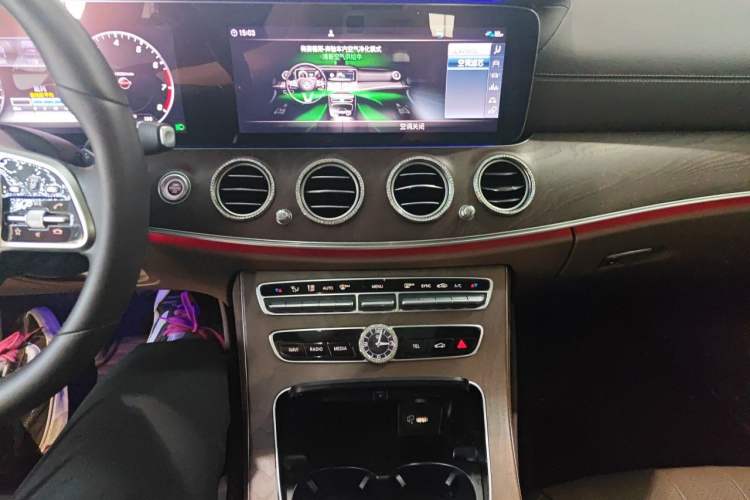 Used Mercedes-Benz E-Class 2020 Facelift E 300 L Stylish Edition Audio And AC Panel
