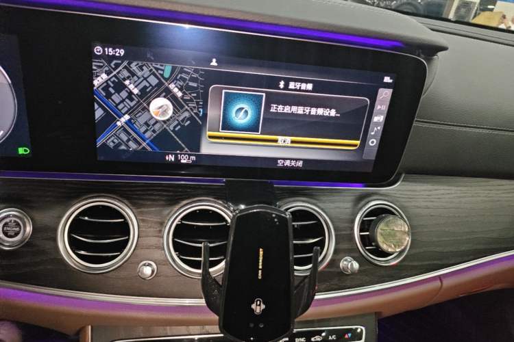 Used Mercedes-Benz E-Class 2020 Restyled E 300 L Sporty and Stylish Edition Audio And AC Panel