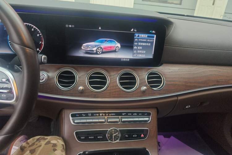 Used Mercedes-Benz E-Class 2020 Facelift E 300 L Stylish Edition Audio And AC Panel