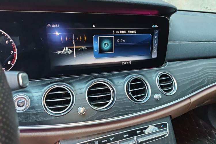 Used Mercedes-Benz E-Class 2020 Facelift E 260 L Sport Edition Audio And AC Panel