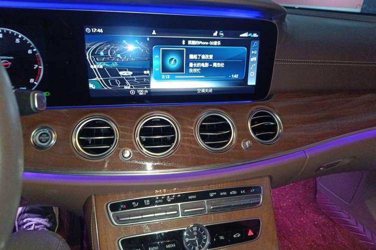 Used Mercedes-Benz E-Class 2020 Restyled E 300 L Exclusive Edition Audio And AC Panel