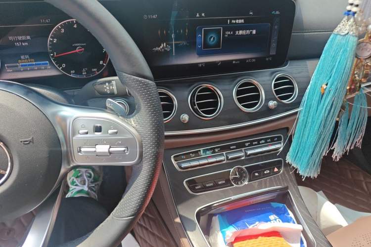 Used Mercedes-Benz E-Class 2020 Restyled E 300 L Sporty and Stylish Edition Audio And AC Panel
