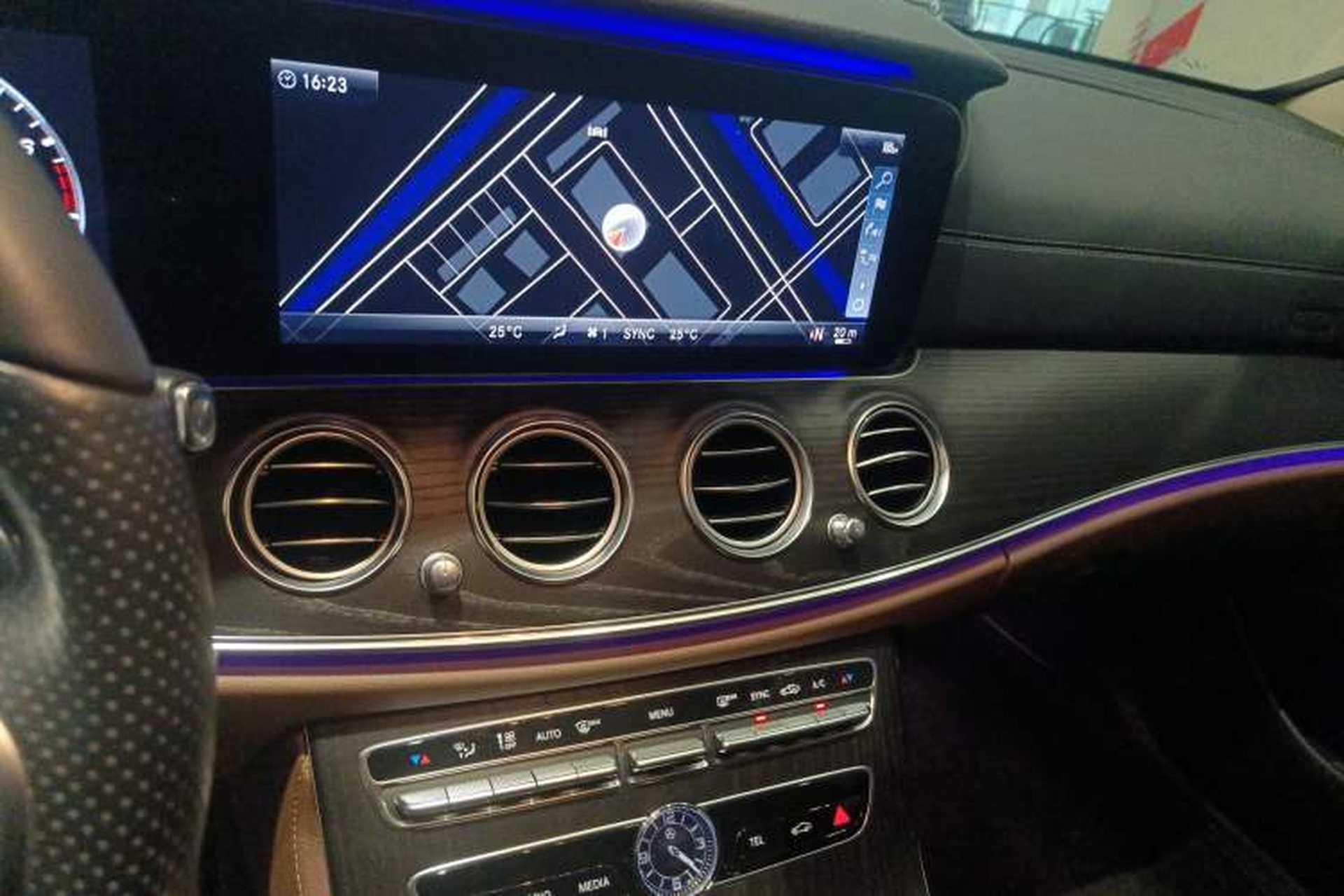 Used Mercedes-Benz E-Class 2020 Restyled E 300 L Sporty and Stylish Edition Audio And AC Panel