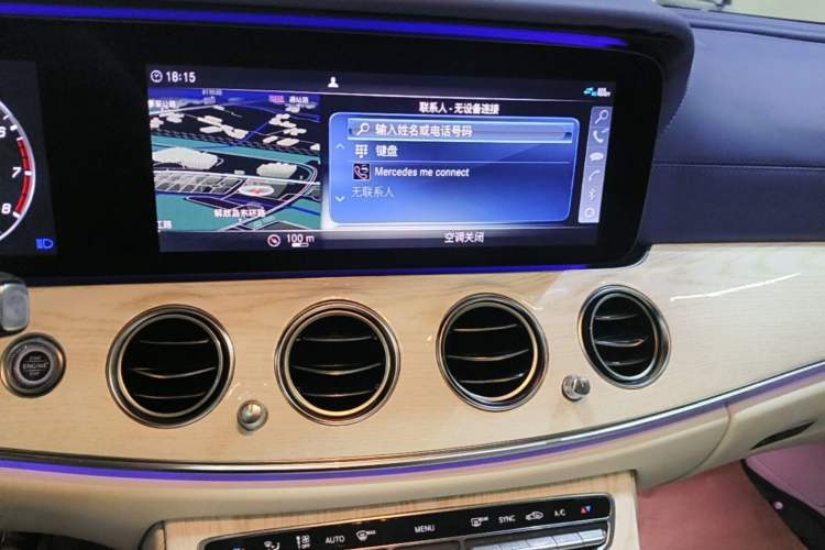 Used Mercedes-Benz E-Class 2020 E 300 L Stylish Model Audio And AC Panel