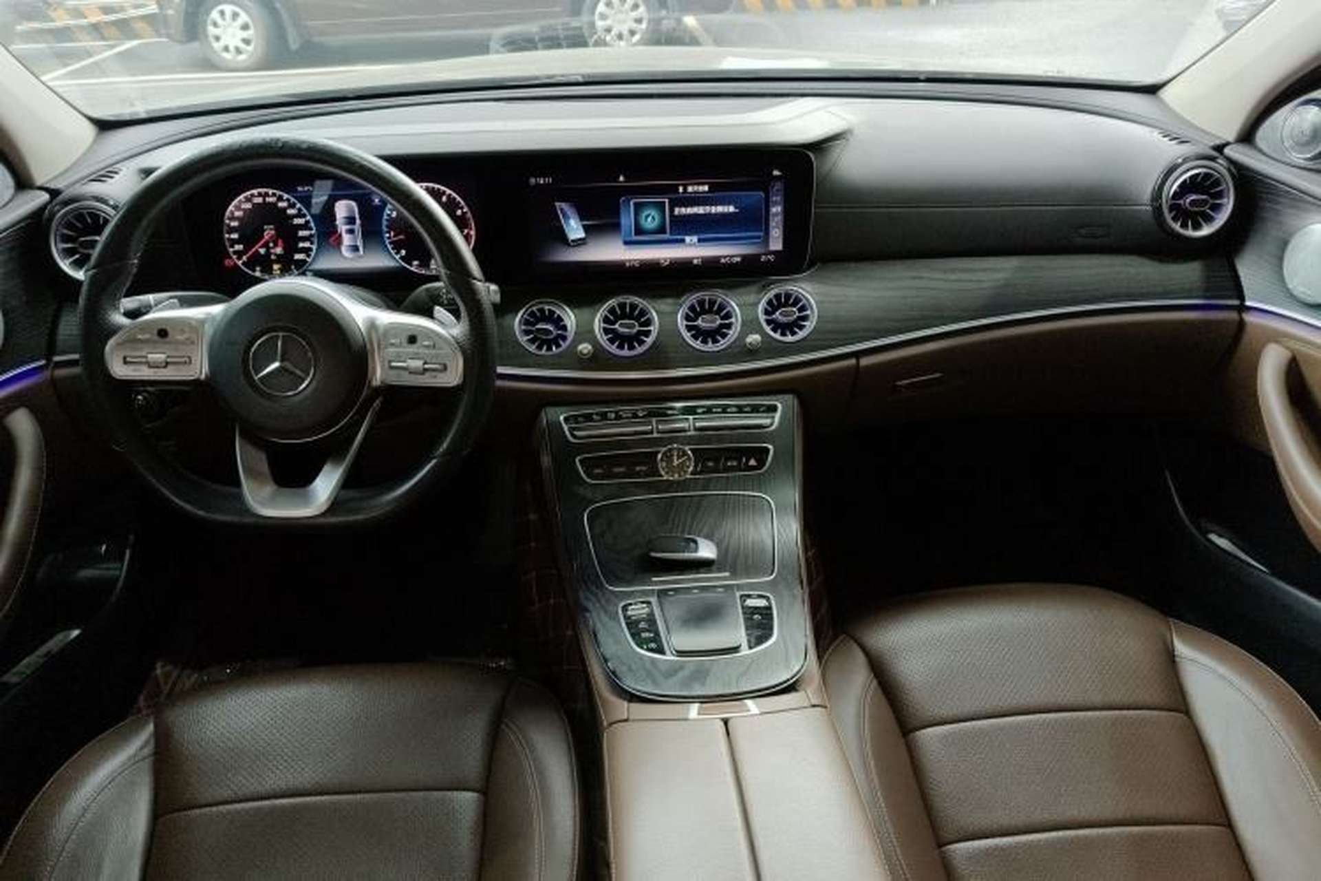 Used Mercedes-Benz E-Class 2020 E 300 L Sporty and Stylish Model Center Console