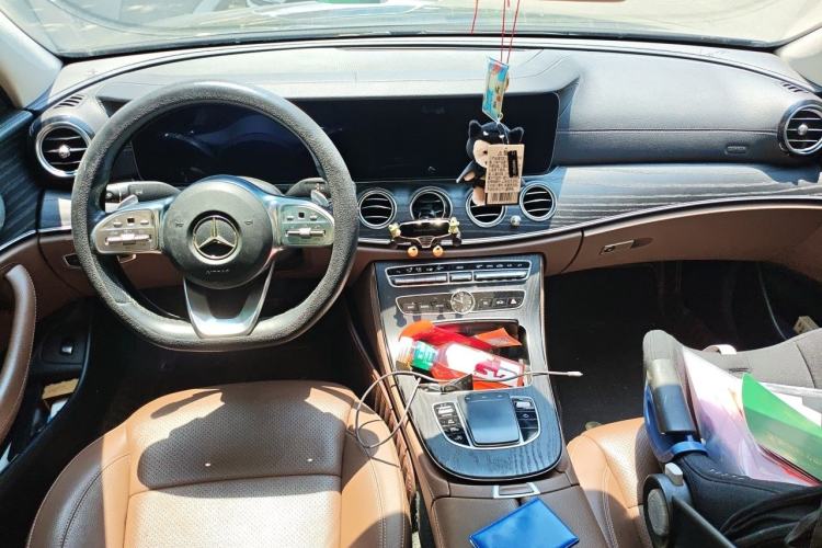 Used Mercedes-Benz E-Class 2020 E 300 L Sporty and Stylish Model Center Console