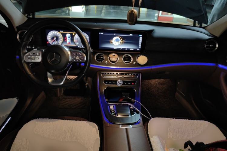 Used Mercedes-Benz E-Class 2020 E 300 L Sporty and Stylish Model Center Console