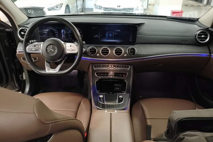 Used Mercedes-Benz E-Class 2020 E 300 L Sporty and Stylish Model Center Console