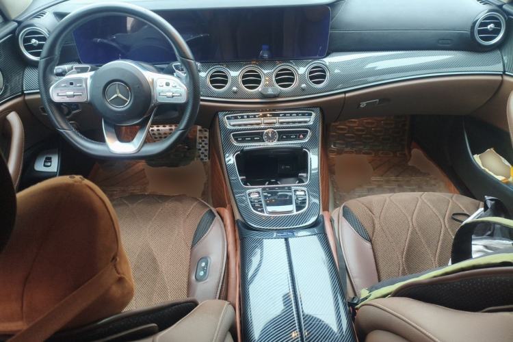 Used Mercedes-Benz E-Class 2020 E 300 L Sporty and Stylish Model Center Console