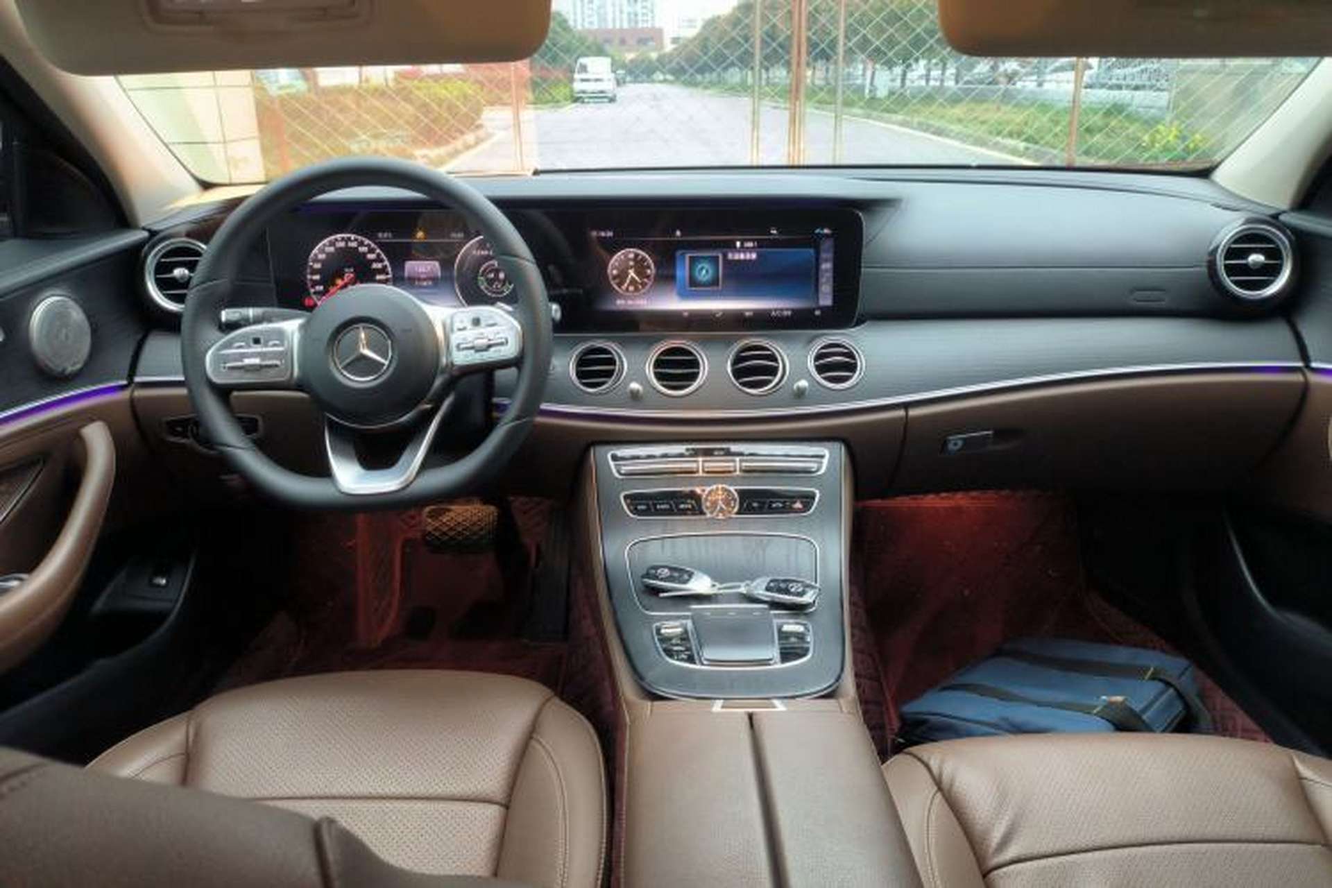 Used Mercedes-Benz E-Class 2020 E 300 L Sporty and Stylish Model Center Console