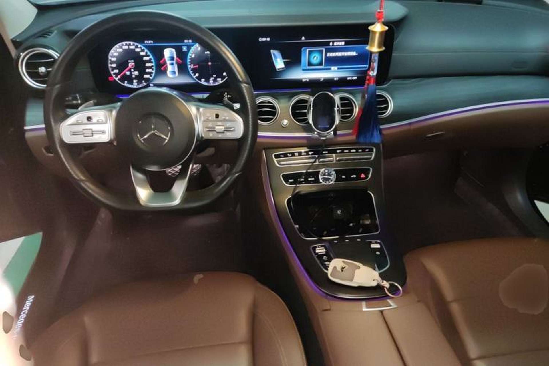 Used Mercedes-Benz E-Class 2020 Restyled E 300 L Sporty and Stylish Edition Center Console