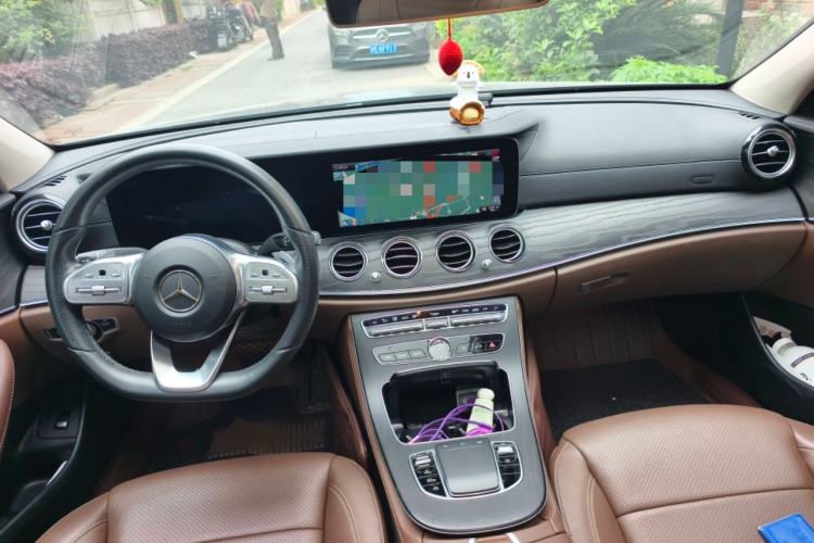 Used Mercedes-Benz E-Class 2020 E 300 L Sporty and Stylish Model Center Console