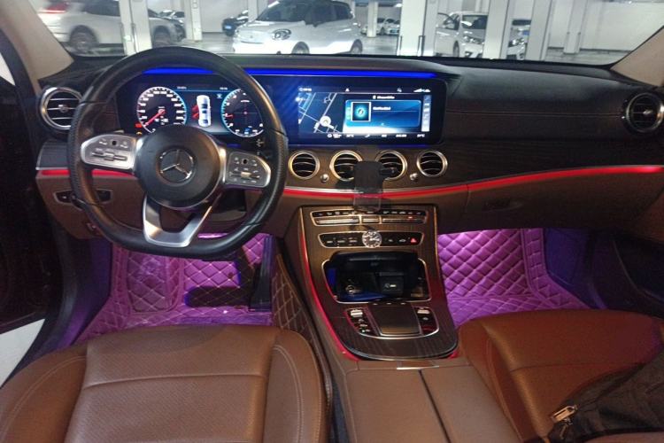 Used Mercedes-Benz E-Class 2020 E 300 L Sporty and Stylish Model Center Console