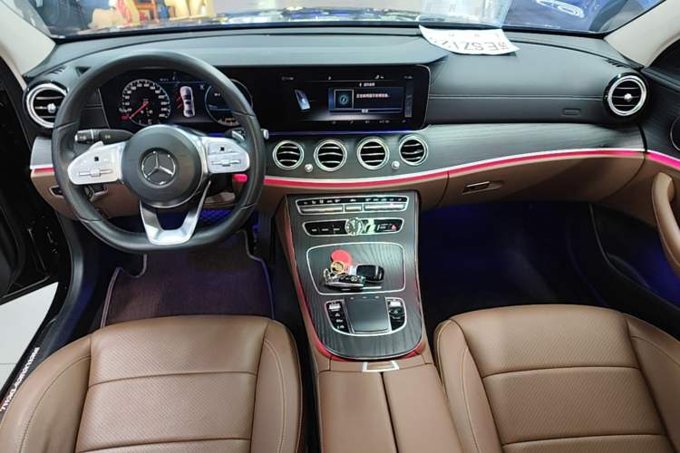 Used Mercedes-Benz E-Class 2020 E 300 L Sporty and Stylish Model Center Console