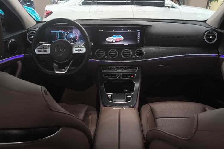Used Mercedes-Benz E-Class 2020 E 300 L Sporty and Stylish Model Center Console