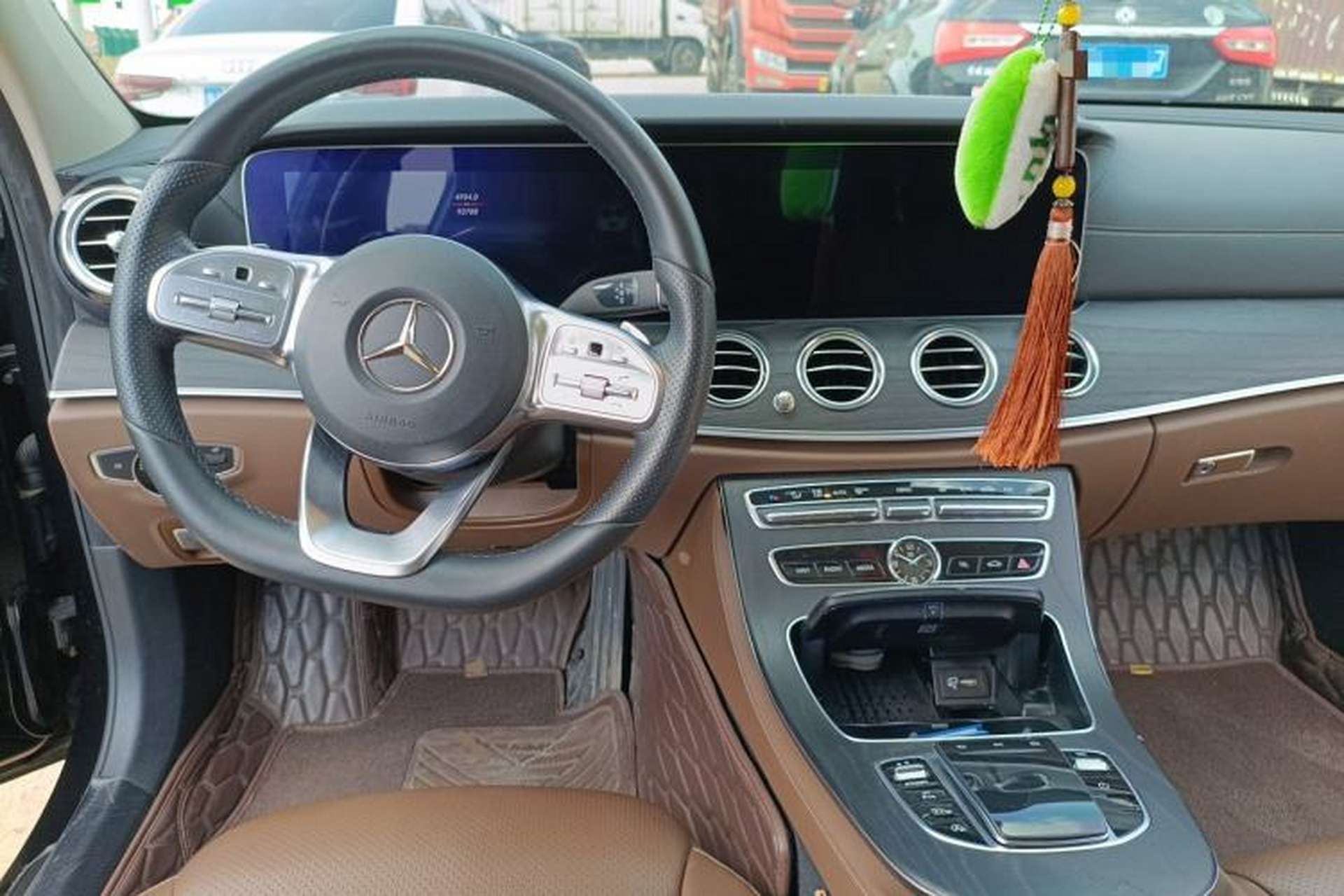 Used Mercedes-Benz E-Class 2020 E 300 L Sporty and Stylish Model Center Console