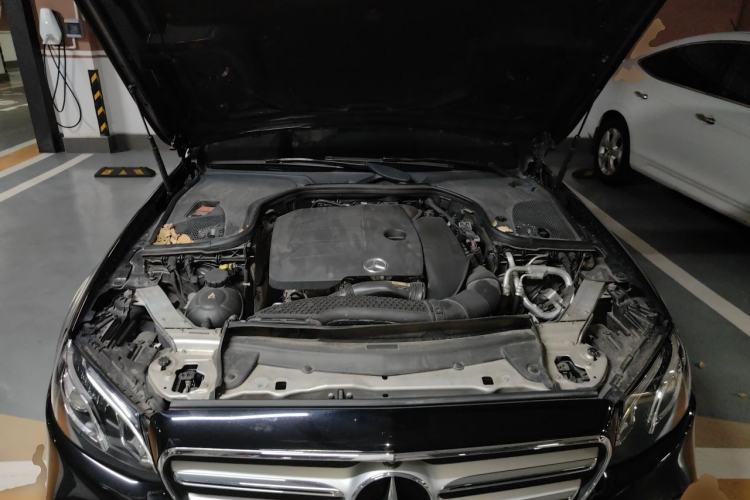 Used Mercedes-Benz E-Class 2020 E 300 L Sporty and Stylish Model Engine Bay